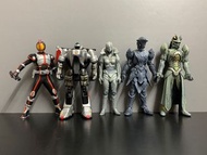 Bandai-膠魂-幪面超人-555 Faizu + 怪人(全set)