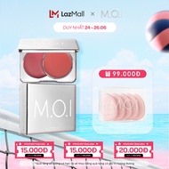 Má hồng kem 2 màu MOI Dual Cream Blusher 8 gram