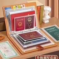 Certificate Storage Bag File Book Family a4 Account Card Holder File Birth Certificate Protection Le