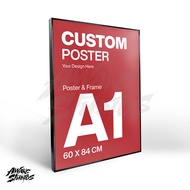 Custom Poster Frame Size A1 | 60 x 84 - Frameblock