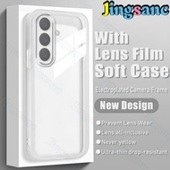 Jingsanc [With Lens Film] Transparent Case For Samsung Galaxy S26/S26+/S26 Plus/S26 Ultra Shockproof