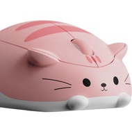 Akko Cat Theme Wireless Gaming Mouse Pink, Tri-Mode Mouse BT3.0/BT5.0/.4G, Cute Optical Cordless Car