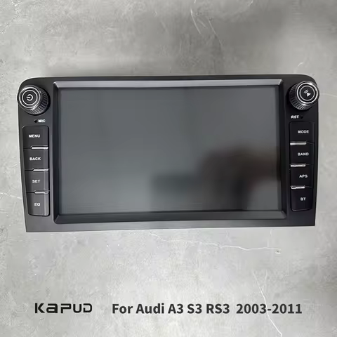 Android 14 Car Multimedia Radio For Audi A3 8P 2003-2011 S3 8P 2006-2012 RS3 Sportback CarPlay AUTO 