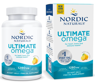 Nordic Naturals Ultimate Omega-3 1280 mg โอเมก้า 3 Fish Oi Lemon ขายดี#1 ในอเมริกา