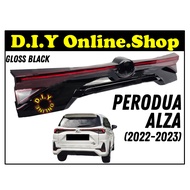 Perodua Alza 2022 - 2023 Trunk LED Garnish Rear Garnish DRL Third Brake Light Boot Tail Lamp Rear Ce