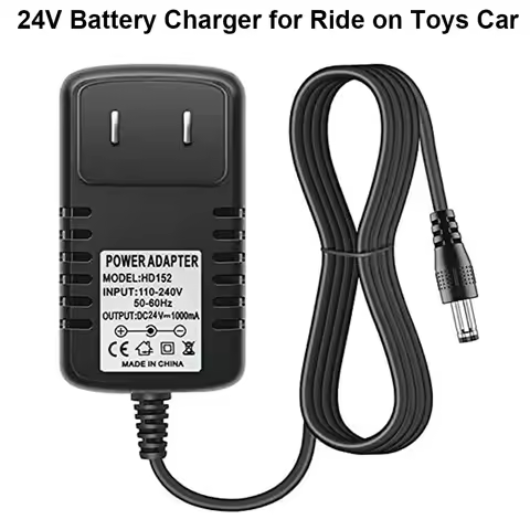 24V Charger for Disney Princess Carriage Toyota Tundra 24 Volt Battery Kids Ride On Toys Buggy Car C