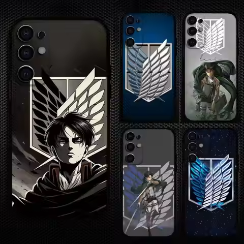 A-Attack On T-Titan Phone Case For Samsung S25,S24,S21,S22,S23,S30,Ultra,S20,Plus,Fe,Lite,Note,10,9,