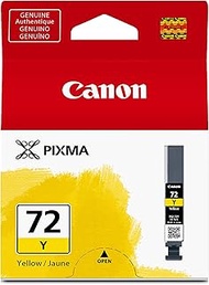 Canon PGI-72 Y Original Yellow Standard Yield Ink Cartridge | Works with PRO-10 | 6406B003AA