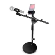 【品菲特PINFIS 】多功能麥克風架 K歌手機架 -時尚黑