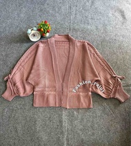 Kamari Balero Cardy Batwing Atasan Rajut Wanita Lengan Balon