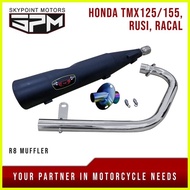 ❀ ◸ FREE MUFFLER TIP. TMX155/125 chicken pipe