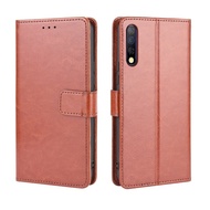for Tecno Camon 12 Pro 4G CC9 Case PU Leather Stand Holder Tecno Camon 12 Pro 4G CC9 Flip Casing Mag
