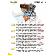 COMBO SET FURIOUS ONCE HONDA EX5 CLASS 1 EX5-CLASS 1 ONETEN 58MM SPEC BLOCK / CYLINDER HEAD / CRANKC