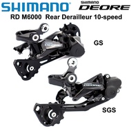 ✶✿Shimano  Deore RD M6000 m4120 SGS Shadow 2x10/11 speed Rear Derailleur GS MTB Mountain bike Derai