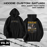 Hoodie Jacket Hoodi Hodi Sweater Sweater Custom Screen Printing Custom Custom Design Your Own Photo 