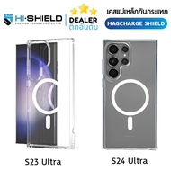 SS ทุกรุ่น Hishield Magsafe Shield Case เคสแม่เหล็กกันกระแทก สำหรับ Samsung S24 Ultra Samsung S23 Ultra ใบกำกับภาษี