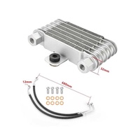 Oil 7D Cooler Engine Oil Coog Radiator System Kit For Gy6 100Cc-150Cc Engine Motorcycle Oil Coole