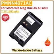 PMNN4071AC High Quality Walkie-talkie Battery 7.2V 1800mAh for Motorola Mag One A6 A8 A8D Brand New 
