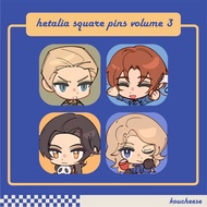 koucheese Hetalia Hetalia Square Pins Volume 3