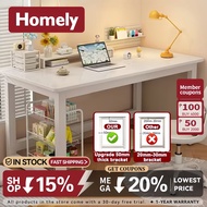 HOMELY Computer Table Desk, 140/120/100/80cm Home Study Desk, Company Office Table