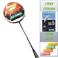 Yonex Voltric 11 DG Slim Badminton Racket [100% Original] (Free Original Yonex BG 6 String &amp; Super PU Grip)