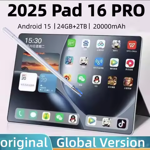 2026 5G Tablet Android 15 Brand New 11 inch 22GB RAM 2TB ROM MI Tablet Android 15 20000mAh 10Core WI