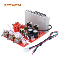 SOTAMIA 2.1 Amplifier Audio Board 60Wx3 Subwoofer Amplificador Sound Speaker Power Amp Dual AC12-18V