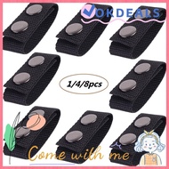 OKDEALS 1/4/8Pcs Belt Buckle Portable Double Snaps Sports Nylon Strap