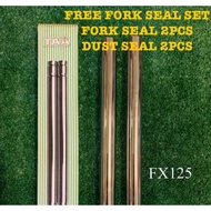 <COMBO SET>TAA SUZUKI FX125 FRONT FORK TUBE WITH FORK SEAL SET