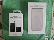 Samsung 65W PD 充電器  20000mAh 電池 流動 電池 尿袋 充電寶