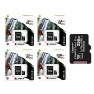 Memory Card Micro SD Kingston CANVAS Plus 256G/128Gb /64gb original Official Warranty