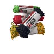 Rope Tied 550 Reflective Paracord (110 LBS 49.8 Kg) 5/32-IN X 50 FT
