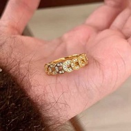 Ancient Method Money Many Rings Medieval Strobe Coin Ring Fashion Exquisite Niche High-End Ring Fema