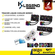 Hot Igo darkflash tracer DT-120 / DT-240 / DT-360 AIO liquid CPU cooler 120mm/240mm/360mm support In