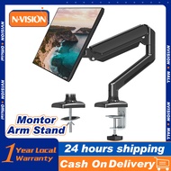 Single Monitor Stand  Adjustable Gas Spring Monitor Mount Monitor Desk Mount for 13 to 32 Inch