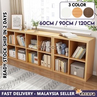 Encora Cube Bookshelf Book Storage Cabinet Almari Kotak Wood Shelf Rak Kayu Wooden Shelf Rak Buku Petak