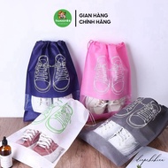 Shoe Bag, Drawstring Travel Shoe Bag with Drawstring Dirt-Proof Fabric for Sports Soccer Equipment V