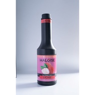 Maloise | Lychee Syrup | 1000ml | Soda Drinks & Non-alcoholic cocktails syrup | Made in | Halal