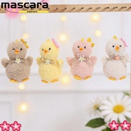 MARA Easter Decorations,  Colorful Plush Material Plush Baby Chick, Cute Animal Funny Design Handmad