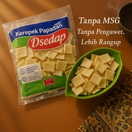 DSedap Pappadam  Keping Square Appalam Kerepek Papadam Chips Halal 6 Variants