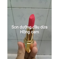 Premium coral orange pink lipstick