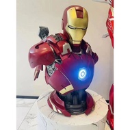 MARVEL COMICS🔥IRONMAN MK7 81cm BUST PART🔥STATUES ACTION FIGURE TOYS💥钢铁侠MK7半身像💥雕像模型