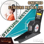 onemed stature meter 2m pengukur meteran tinggi badan 2 meter