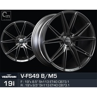 VEEMANN 19 inch 8.5JJ / 9.5JJ 5X113 ET40 ORI CAR SPORT RIMS WHEELS VFS49