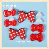 cute Jibbitz Bow Jibbitz Cute cartoon shoe buckles charm cross Fashionable hole shoe accessories