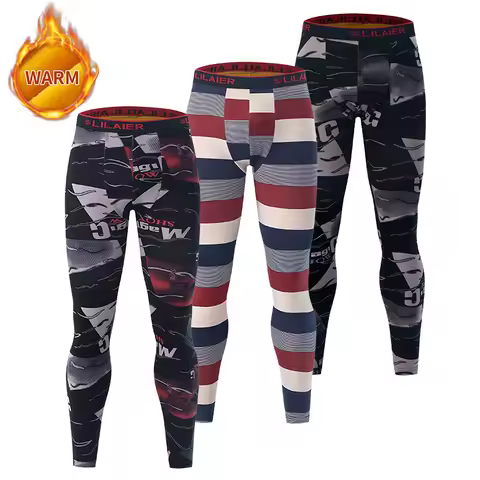 Autumn and Winter Plus Velvet Padded Men's Trousers Casual Joker Comfortable Men's Warm Leggings Plu