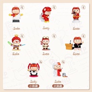 KKV Authentic GGbond Pig Man MBTI Series16Unique Personality Blind Box Creative Trendy Toy Figurine 