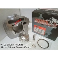 W100 EX5 DREAM WHOOPS RACING BLOCK 53mm 55mm 56mm full set