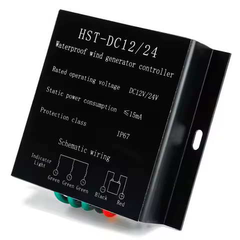 Happy Too.12V/24V 9000W Wind Turbines Generator Controller Waterproof Battery Charge Overvoltage Pro