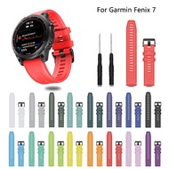 22mm Trap For Garmin Fenix7/6/6 Pro/5/5 Plus Quick Release Silicone Strap Smart Watch Accessories Co